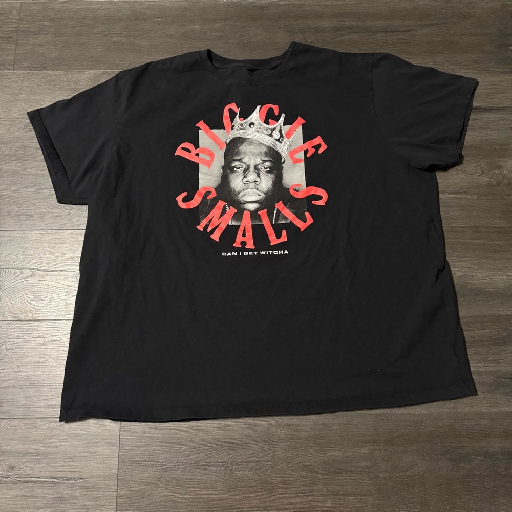 Men’s Biggie Smalls “Can I Get Witcha” Graphic Shirt Sz 5XL Read Description